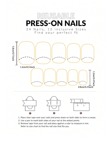 ChicBlock 24pcs Nail Art Kit"
