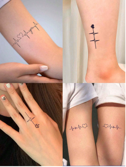 1pc Temporary Tattoo Sticker Set