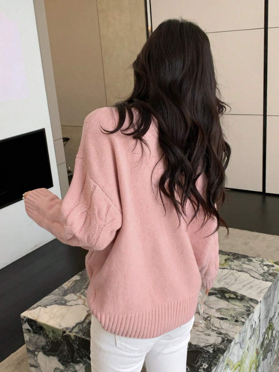 Women Sweater Pink