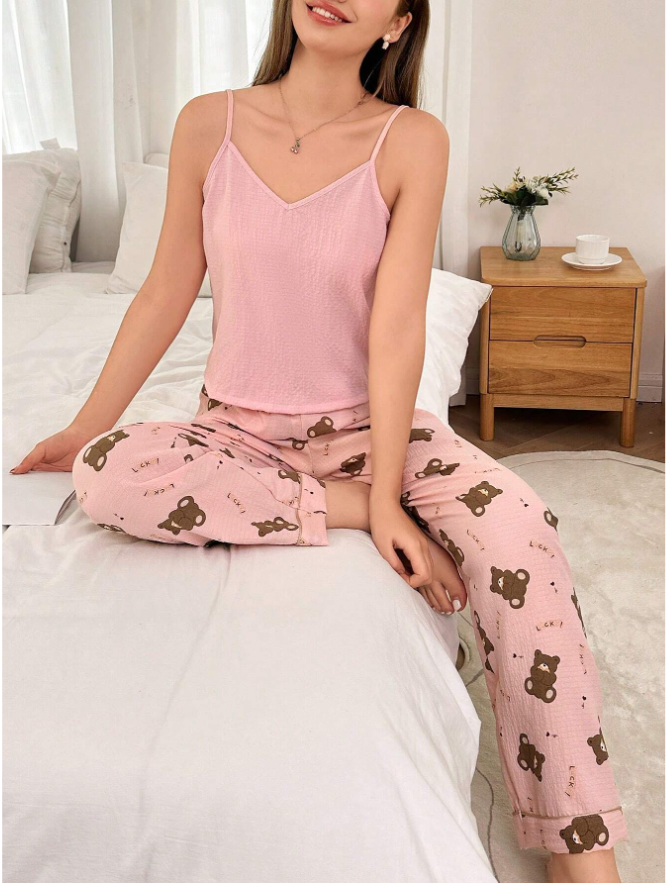 Women Pink Pajama