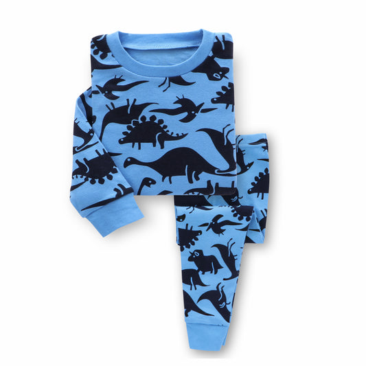Pajama Dinosaur Print Set