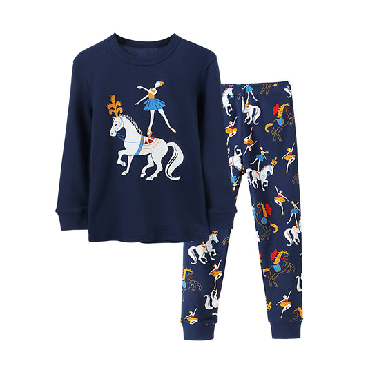 Boys & Girls Pajama Print Set